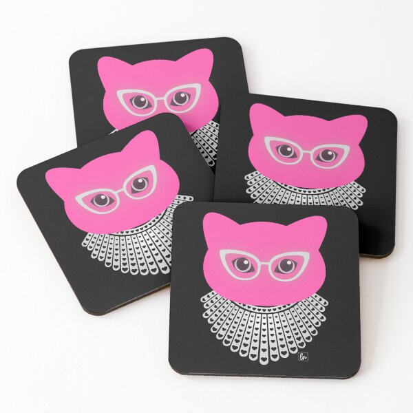 Item preview, Dissent Cat (Dark Background) designed and sold by LyndaNoel Design.