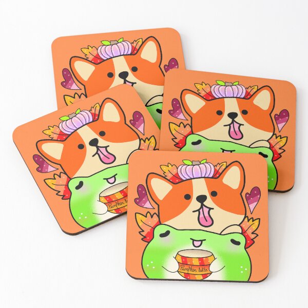 Item preview, Cute Corgi and frog coolest pumpkin in the patch  designed and sold by Quacktails.