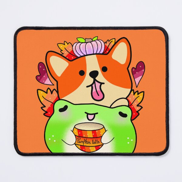 Item preview, Cute Corgi and frog coolest pumpkin in the patch  designed and sold by Quacktails.