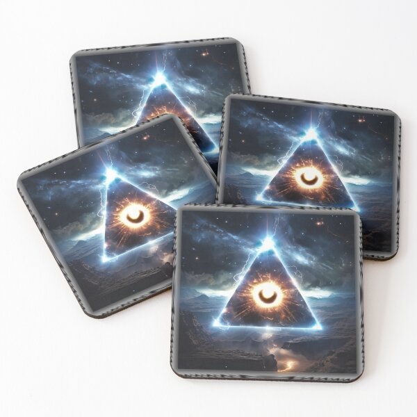 Item preview, electric eye ball 2024 tileartwork designed and sold by tileartwork.