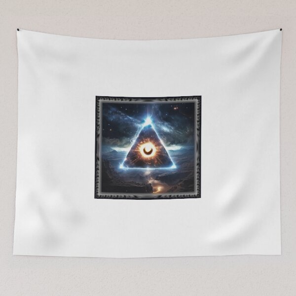 Item preview, electric eye ball 2024 tileartwork designed and sold by tileartwork.