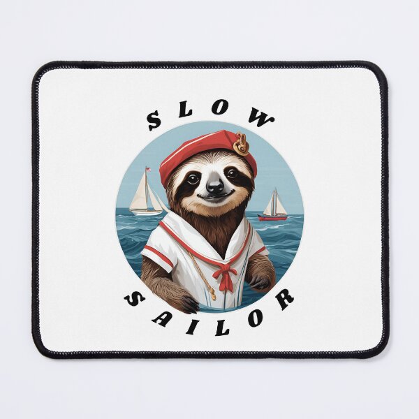 Item preview, Slow sailor Sloth designed and sold by Slow Shop.