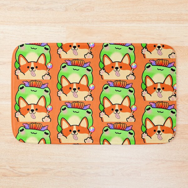 Item preview, Cute adorable Corgi and frog coolest pumpkin in the patch  designed and sold by Quacktails.