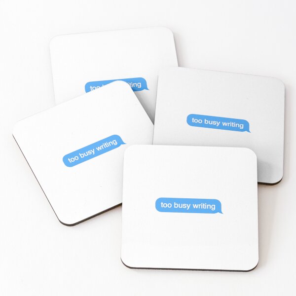 Item preview, too busy writing designed and sold by jiminsyeol.