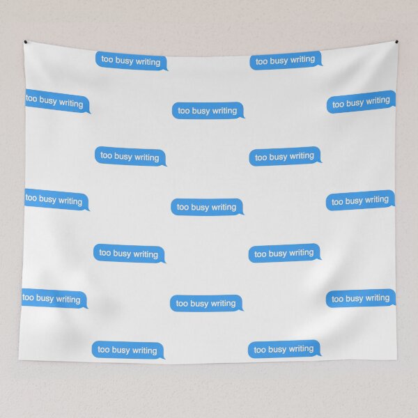 Item preview, too busy writing designed and sold by jiminsyeol.
