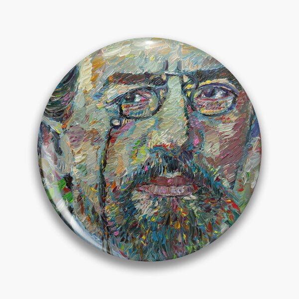 Item preview, ANTON CHEKHOV oil portrait designed and sold by lautir.