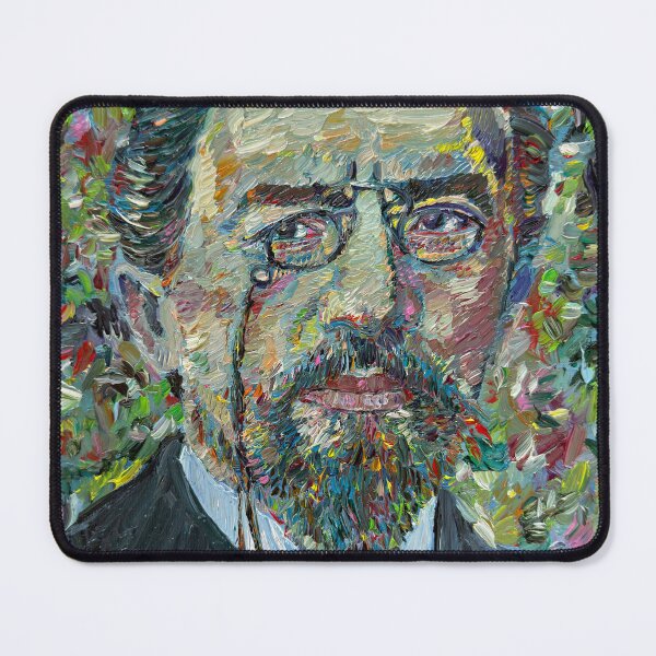 Item preview, ANTON CHEKHOV oil portrait designed and sold by lautir.