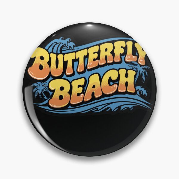 Item preview, Butterfly Beach surfing -  California montecito USA designed and sold by GroovyDino.