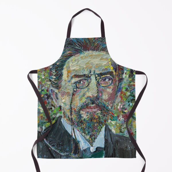Item preview, ANTON CHEKHOV oil portrait designed and sold by lautir.