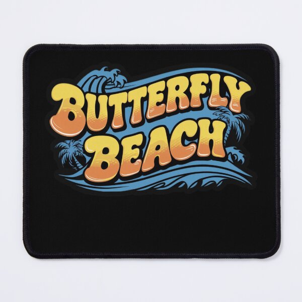 Item preview, Butterfly Beach surfing - California montecito USA designed and sold by GroovyDino.
