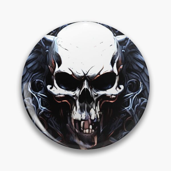 Item preview, skull and wings 2024 tileartwork designed and sold by tileartwork.