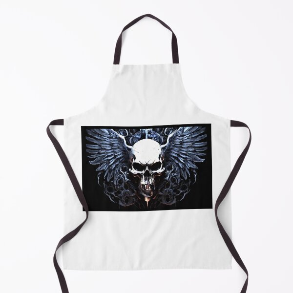 Item preview, skull and wings 2024 tileartwork designed and sold by tileartwork.
