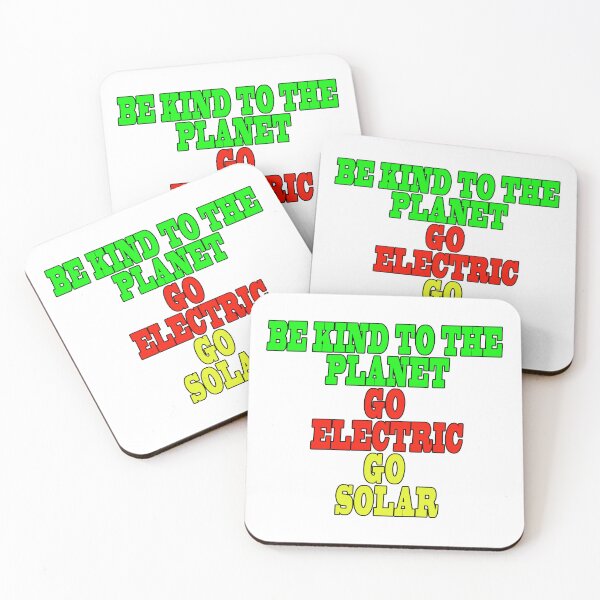 Item preview, Be Kind to the Planet Go Electric Go Solar designed and sold by 4ABetterPlanet.