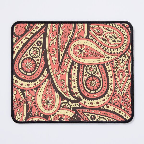 Item preview, Vintage Pink and Beige Paisley Seamless Pattern designed and sold by paldronma.