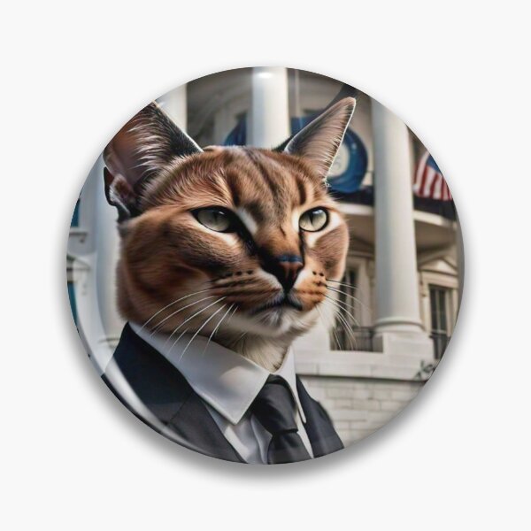 Item preview, President Floppa designed and sold by CrazyCampaigns.