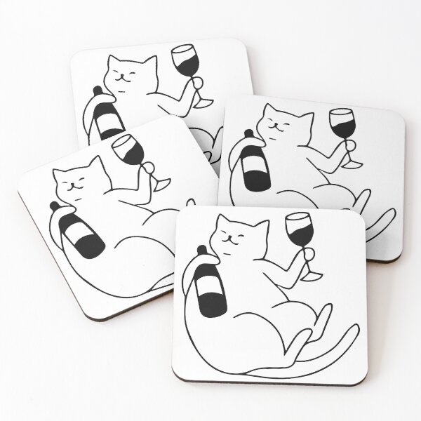 Item preview, Cat Wine Lover. designed and sold by luizcristofer.