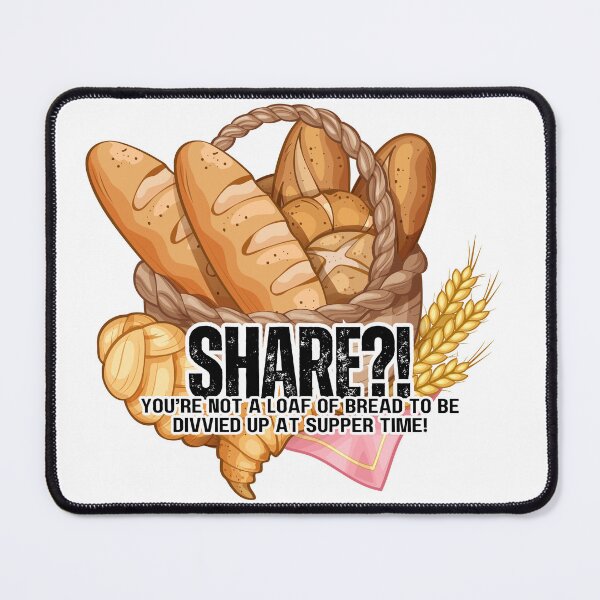 Item preview, Gale Loaf of Bread Quote designed and sold by Q-Curiosities.