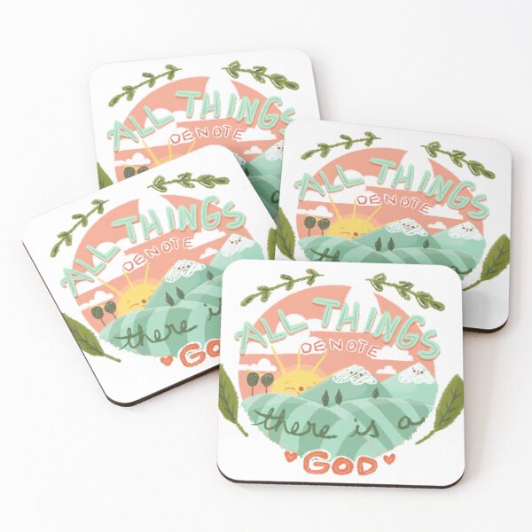 Item preview, All things denote there is a god designed and sold by Lorajean Gudmundsen.