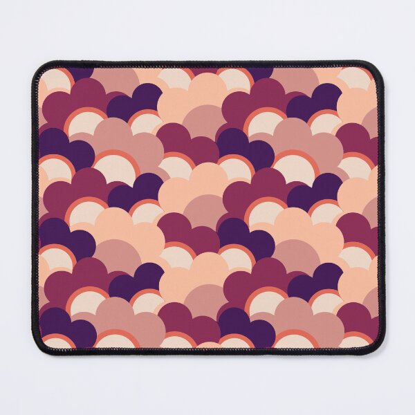 Item preview, Graphic chamomile, coral-burgundy version   designed and sold by Alex  Blud.