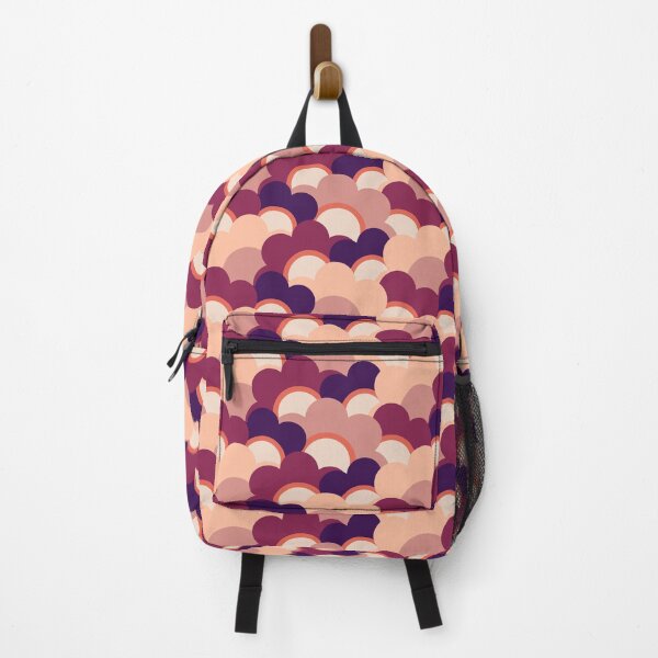 Item preview, Graphic chamomile, coral-burgundy version   designed and sold by Alex  Blud.