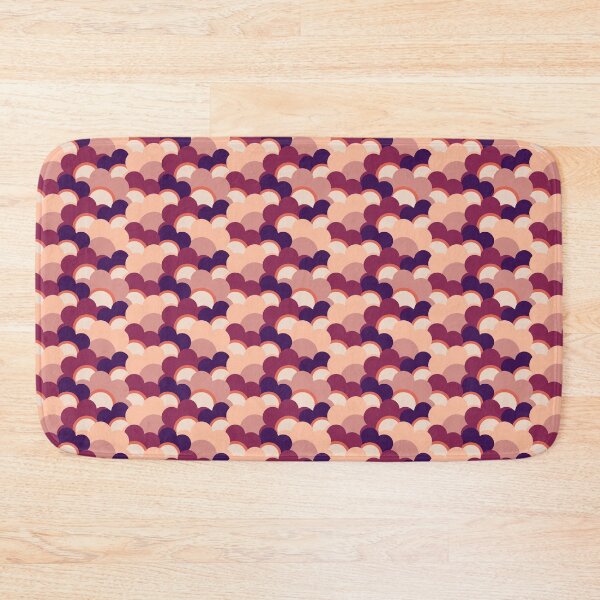 Item preview, Graphic chamomile, coral-burgundy version   designed and sold by Alex  Blud.