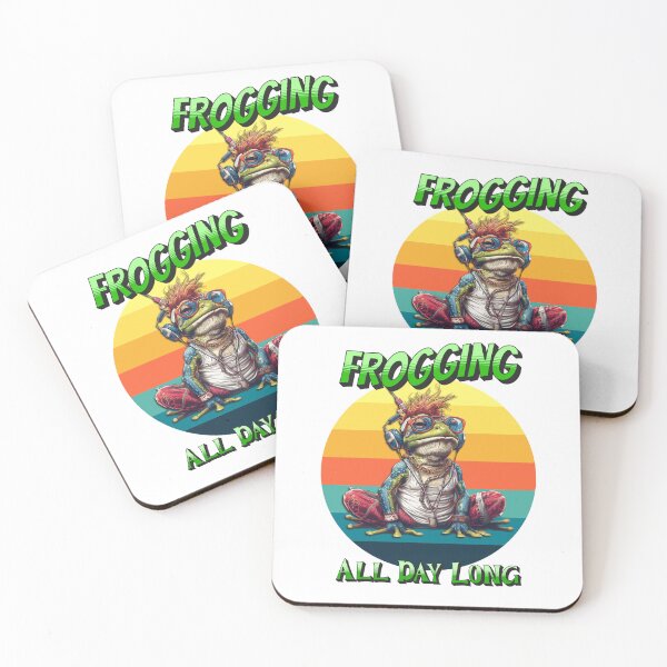 Item preview, Frogging all day long  designed and sold by Foxxys.