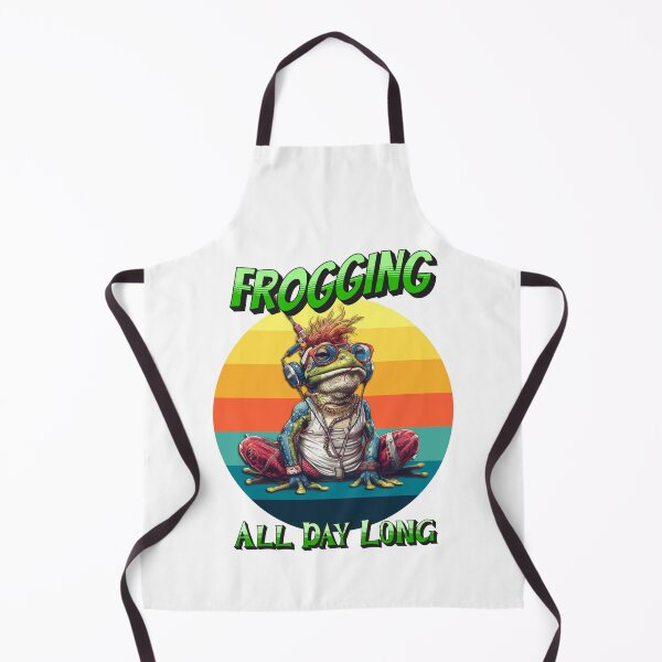 Item preview, Frogging all day long designed and sold by Foxxys.