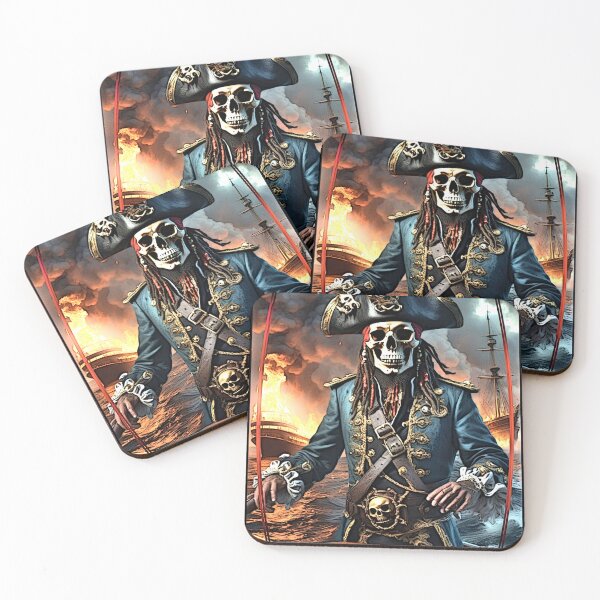 Item preview, pirate 2024 tileartwork designed and sold by tileartwork.