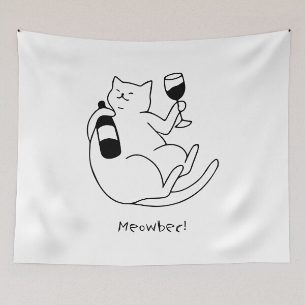 Item preview, Cat Malbec Wine Lover. designed and sold by luizcristofer.