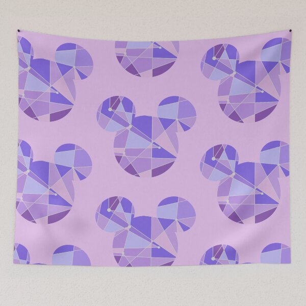 Item preview, Purple Wall Mickey designed and sold by SaveTheTurret.