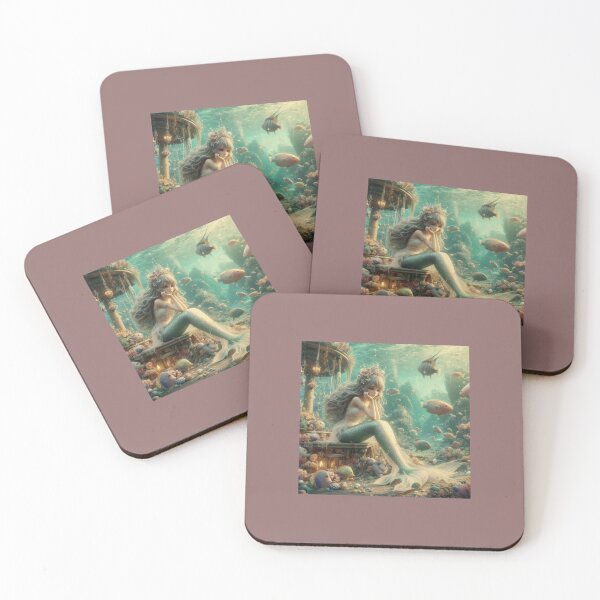 Item preview, Depressed Mermaid and Lonely Fish: Ocean Blues designed and sold by choder61.