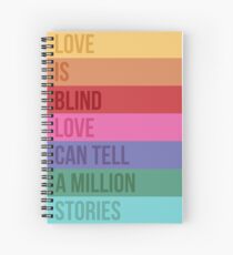 Cuaderno de espiral El amor es Blind Square / Falsettos