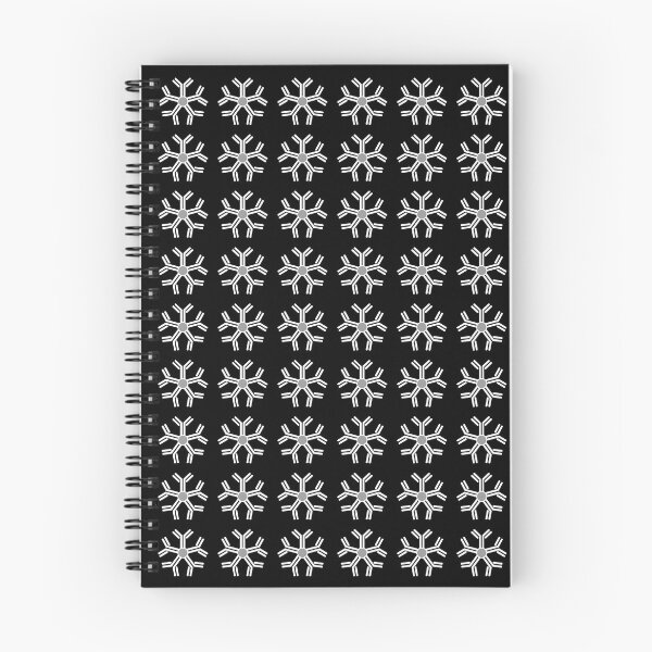 Item preview, IgE Antibody pattern - Black and White designed and sold by MicroMarket.