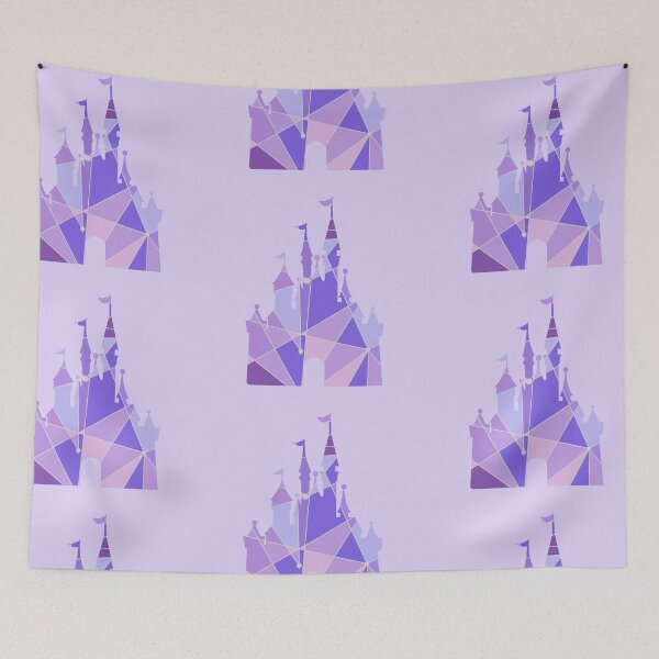 Item preview, Purple Wall Castle designed and sold by SaveTheTurret.