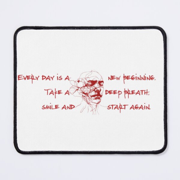 Item preview, Every day is a new beginning. Take a deep breath, smile, and start again. designed and sold by KoumlisArt.
