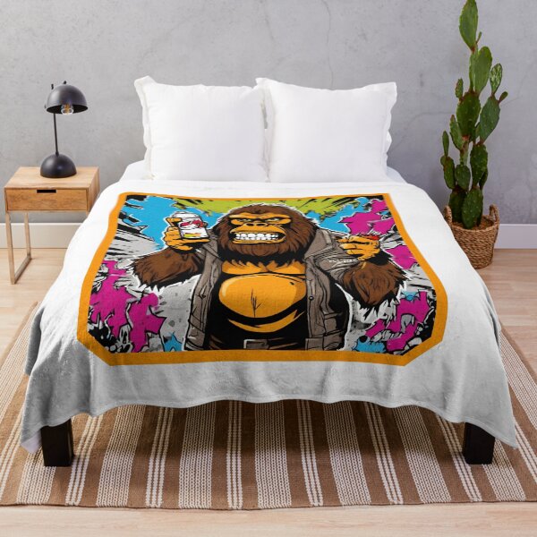 Item preview, Sasquatch Graffiti Street Art designed and sold by Eolithic.