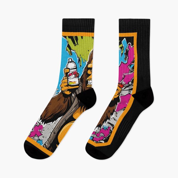 Item preview, Sasquatch Graffiti Street Art  designed and sold by Eolithic.