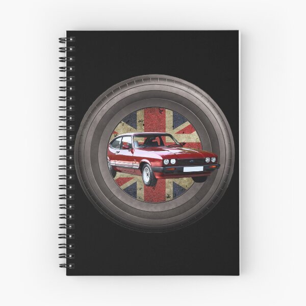 Item preview, Ford Capri MK3 In A Tyre Red designed and sold by KLloydPhotos.