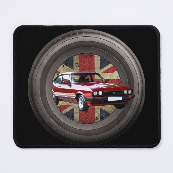 Item preview, Ford Capri MK3 In A Tyre Red designed and sold by KLloydPhotos.