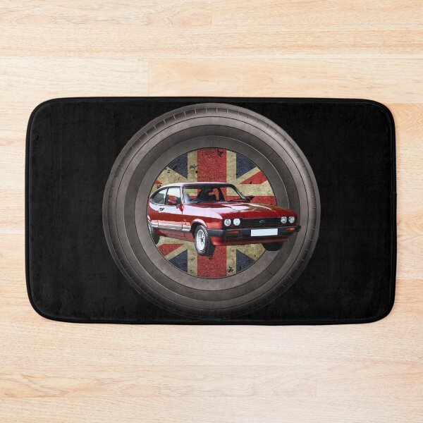Item preview, Ford Capri MK3 In A Tyre Red designed and sold by KLloydPhotos.