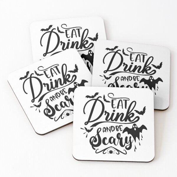 Item preview, Eat, Drink and be Scary designed and sold by SpiritAndSpice.