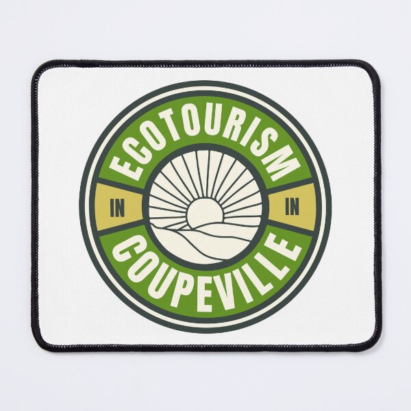 Item preview, Ecotourism in Coupeville USA Green Logo designed and sold by Vintage-TM.