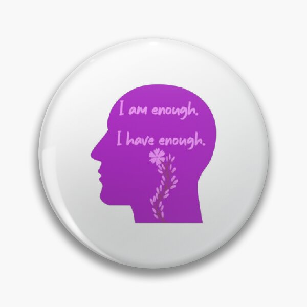 Item preview, I am enough, I have enough. designed and sold by KoumlisArt.