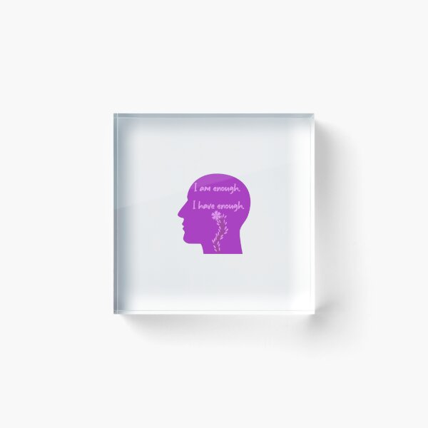 Item preview, I am enough, I have enough. designed and sold by KoumlisArt.