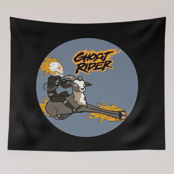 Item preview, Ghoat Rider designed and sold by ProfanityFarm.