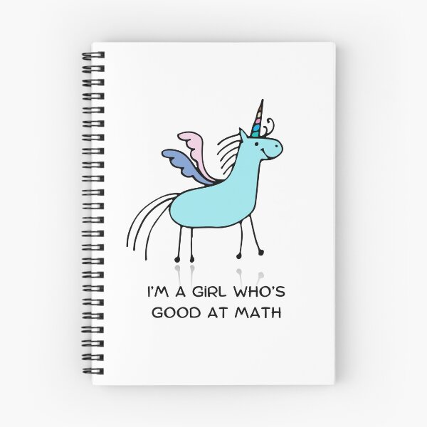 Item preview, I'm a Girl Who's Good at Math designed and sold by lesleydobis.