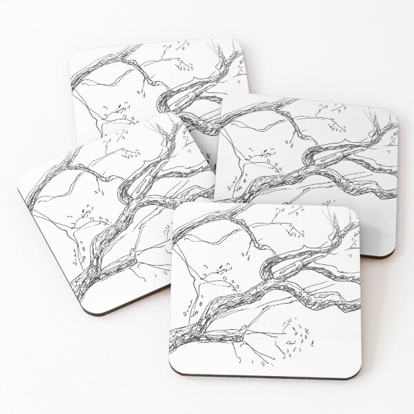 Item preview, tree . ink pen sketch designed and sold by Tereza Pilar  Art.