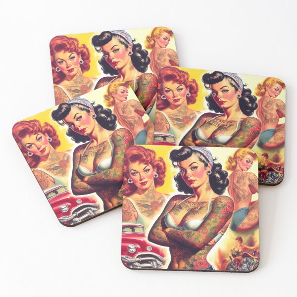 Item preview, Vintage Hot Girls designed and sold by PulpVintage.