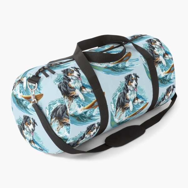 Item preview, Surfing Australian Shepherd designed and sold by VelvetRoom.