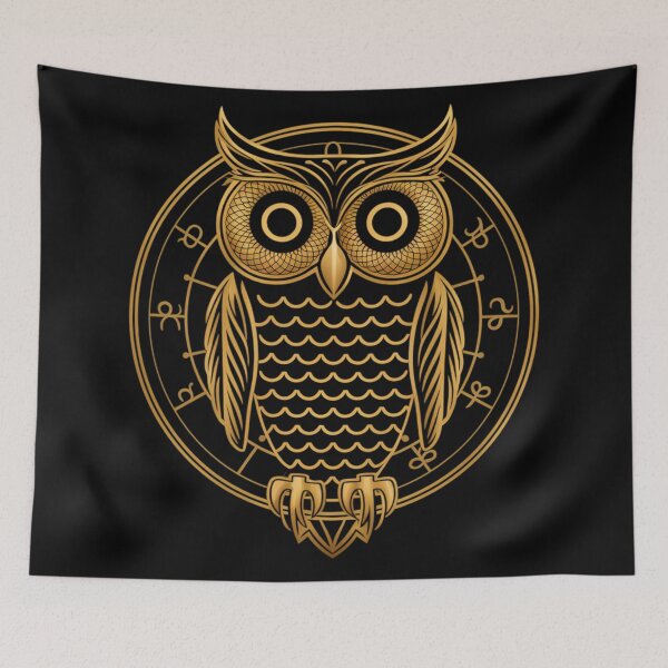 Item preview, Owl - Zodiac sign designed and sold by 123ks.